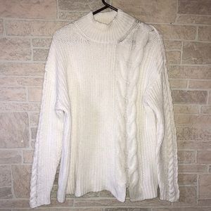 ✅Calvin Klein Sweater with braided detail